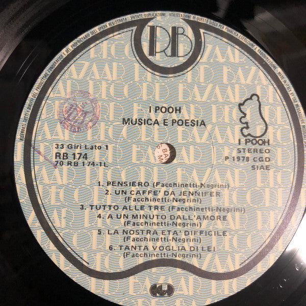 Pooh - Musica E Poesia