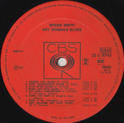 Bessie Smith - Any Woman's Blues