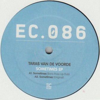 Taras Van De Voorde - Sometimes EP