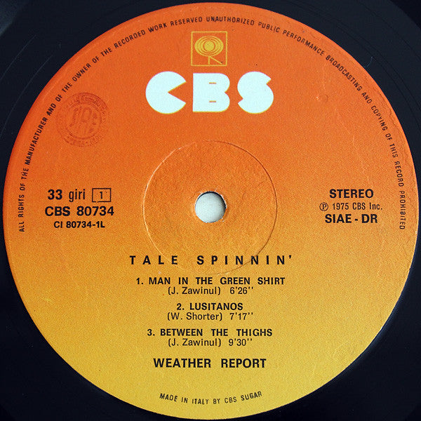 Weather Report - Tale Spinnin'