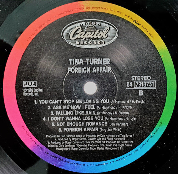 Tina Turner - Foreign Affair