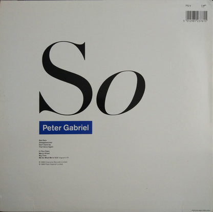 Peter Gabriel - So