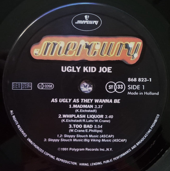 Ugly Kid Joe - As Ugly As They Wanna Be