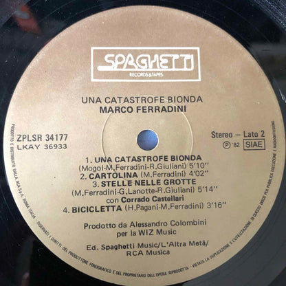 Marco Ferradini - Una Catastrofe Bionda