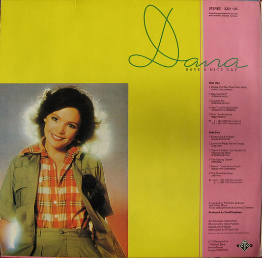 Dana - Have A Nice Day