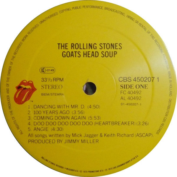 The Rolling Stones - Goats Head Soup