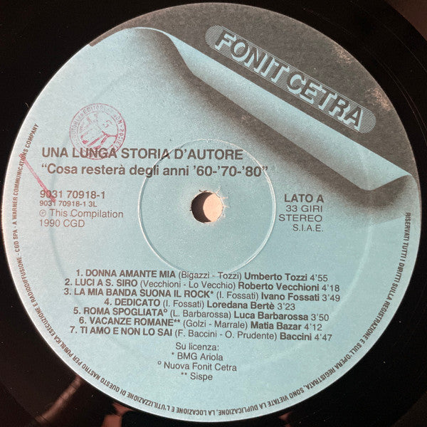 Various - Una Lunga Storia D'Autore