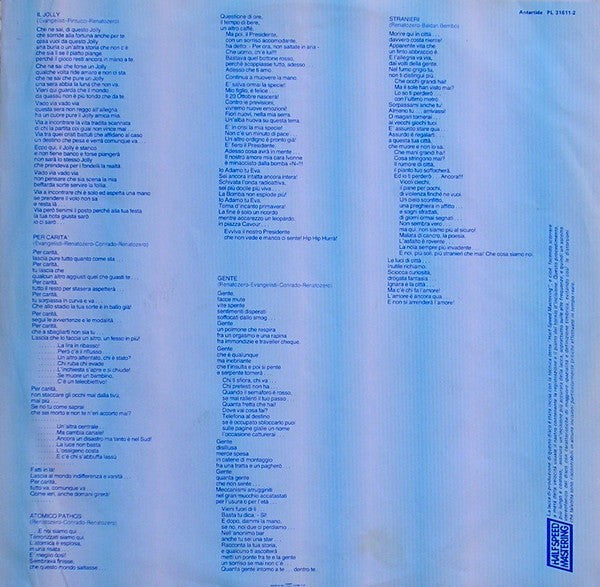 Renato Zero - Artide Antartide