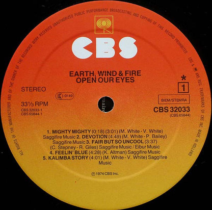 Earth, Wind & Fire - Open Our Eyes
