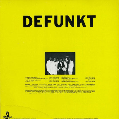 Defunkt - Defunkt