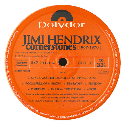 Jimi Hendrix - Cornerstones 1967 - 1970