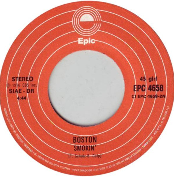 Boston - More Than A Feeling (7")