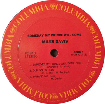 The Miles Davis Sextet - Someday My Prince Will Come