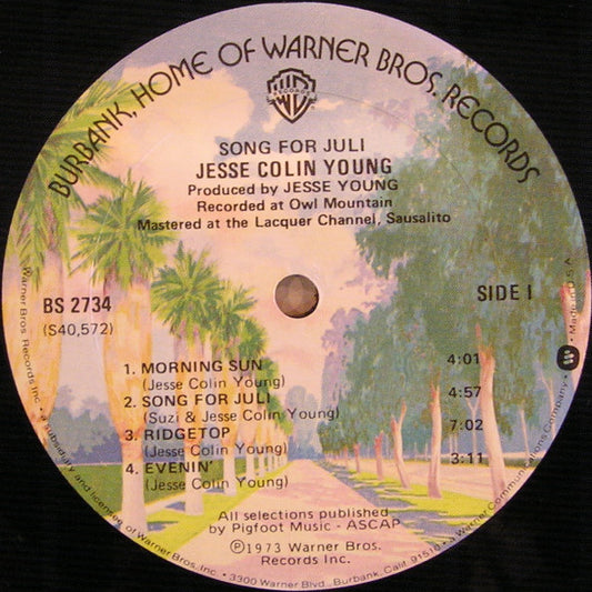Jesse Colin Young - Song For Juli