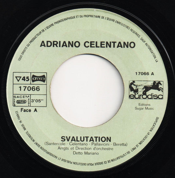 Adriano Celentano - Svalutation (7")