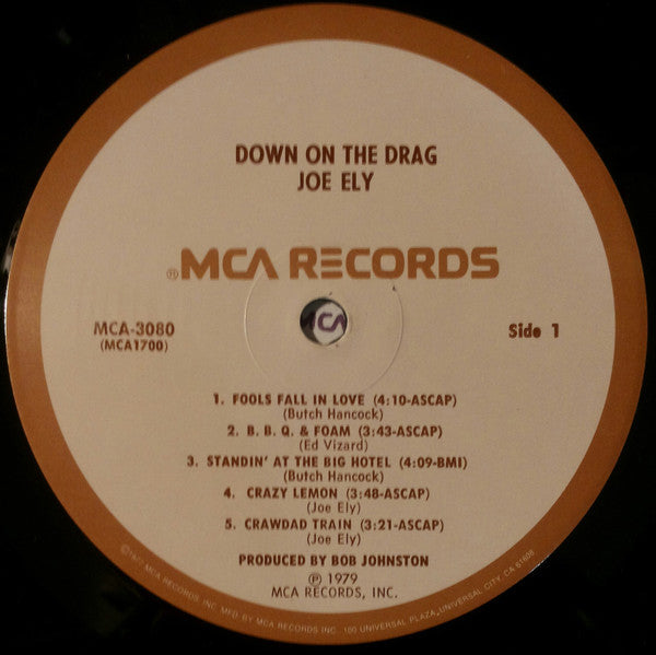 Joe Ely - Down On The Drag