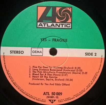 Yes - Fragile