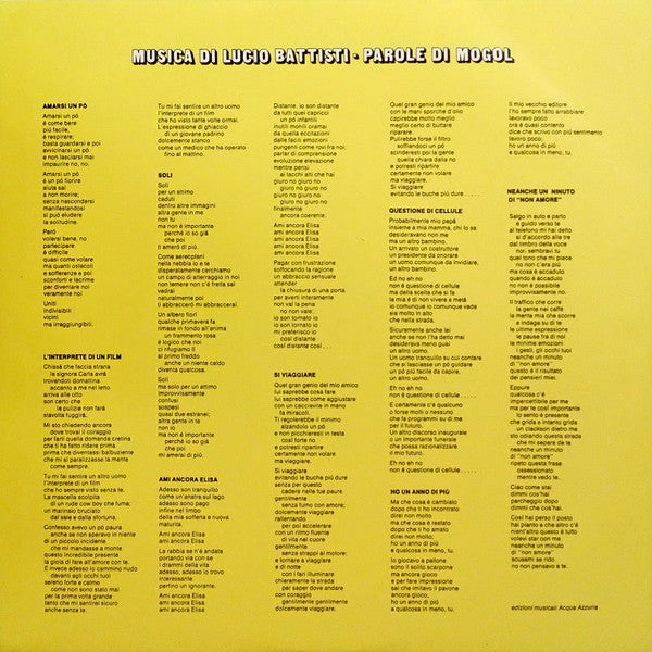 Lucio Battisti - Io Tu Noi Tutti