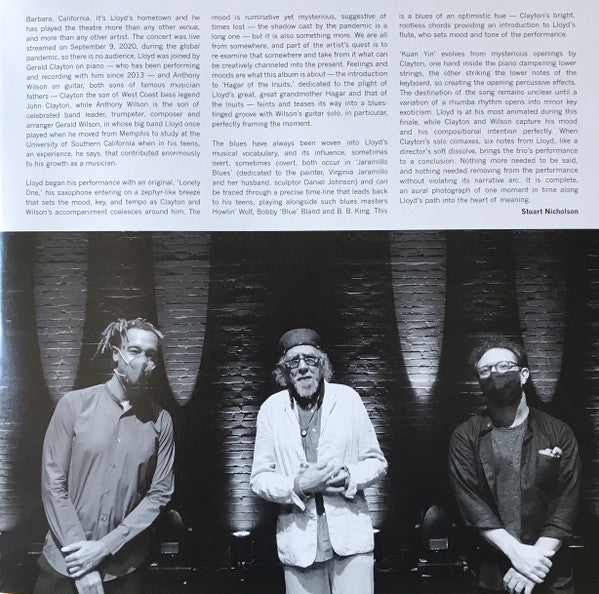 Charles Lloyd - Trios: Ocean (nuovo)