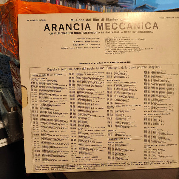 Berliner Symphoniker - Arancia Meccanica - Musiche Dal Film Di Stanley Kubrick