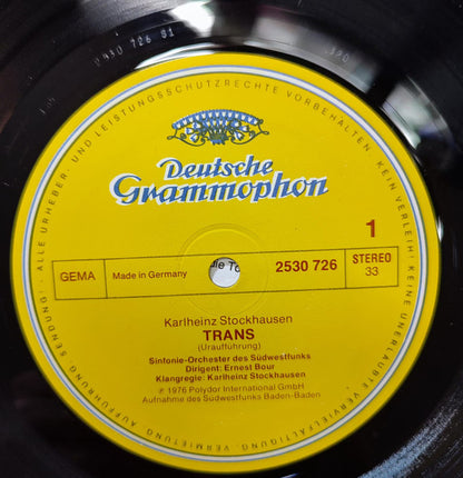 Karlheinz Stockhausen - Trans