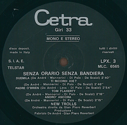 New Trolls - Senza Orario Senza Bandiera