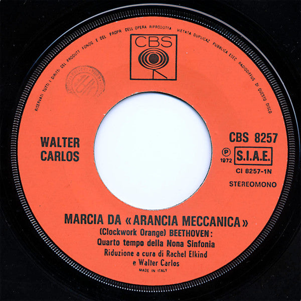 Walter Carlos - Arancia Meccanica (7")