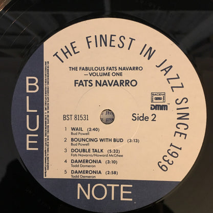 Fats Navarro - The Fabulous Fats Navarro Volume 1