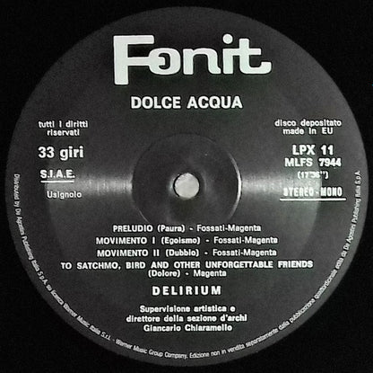 Delirium - Dolce Acqua