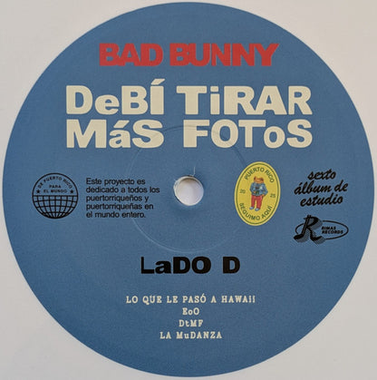 Bad Bunny - Debí Tirar Más Fotos (nuovo)