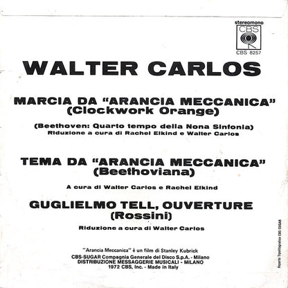 Walter Carlos - Arancia Meccanica (7")