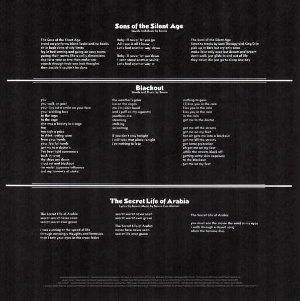 David Bowie - "Heroes"