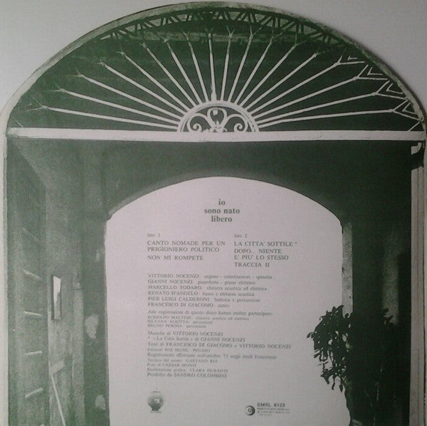 Banco Del Mutuo Soccorso - Io Sono Nato Libero