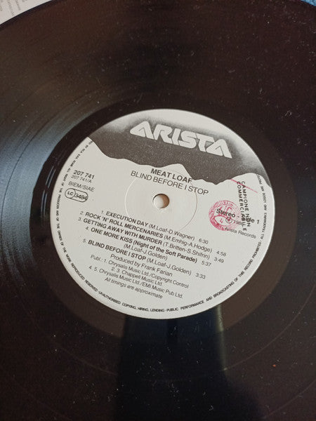Meat Loaf - Blind Before I Stop (promo)