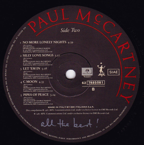 Paul McCartney - All The Best!
