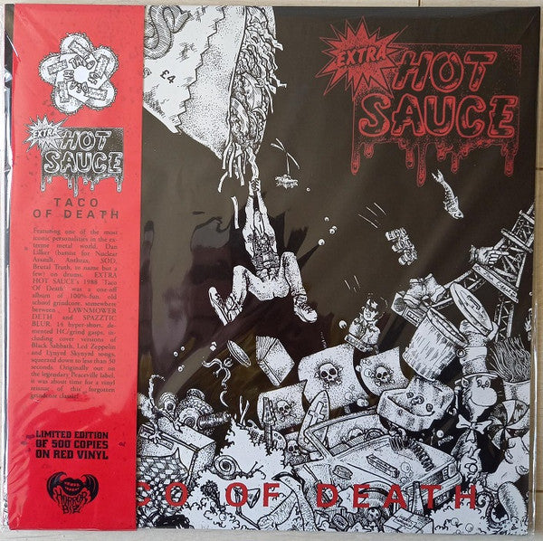 Extra Hot Sauce - Taco Of Death (nuovo)