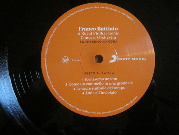 Franco Battiato & Royal Philharmonic Concert Orchestra* ‎– Torneremo Ancora
