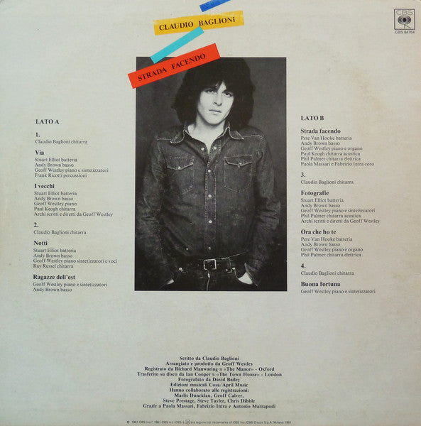 Claudio Baglioni - Strada Facendo