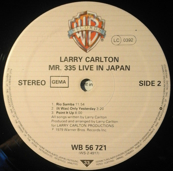 Larry Carlton - Mr. 335 - Live In Japan