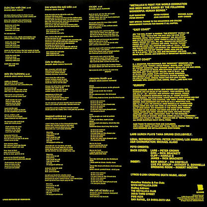 Metallica - Ride The Lightning (nuovo)