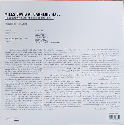 Miles Davis - Miles Davis At Carnegie Hall Volume 1