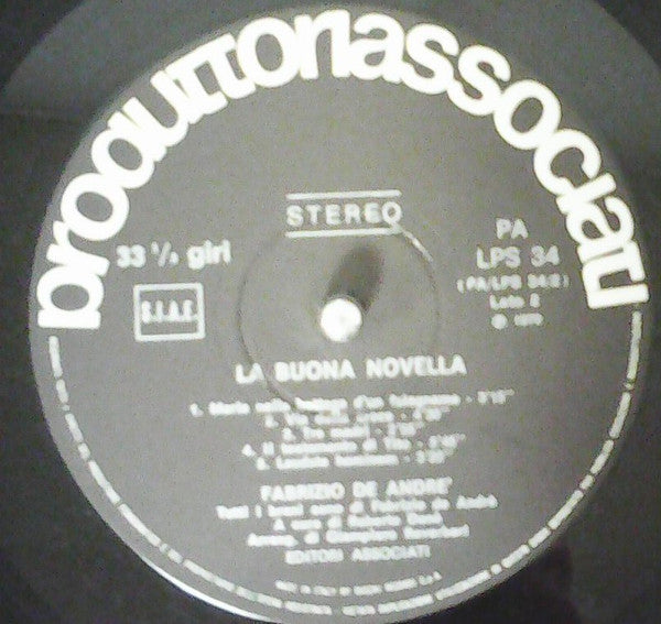 Fabrizio De André - La Buona Novella