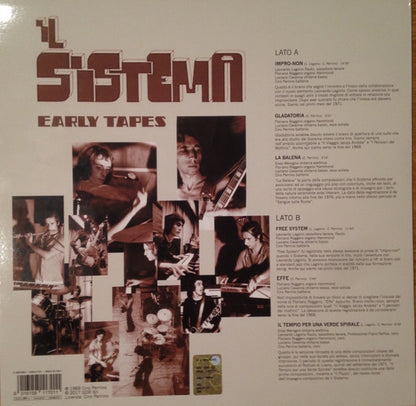 Il Sistema - Early Tapes (nuovo)