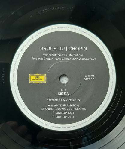 Bruce Liu - Winner Of The International Fryderyk Chopin Piano Competition 2021 (nuovo)
