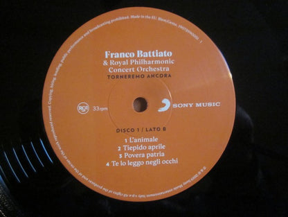 Franco Battiato & Royal Philharmonic Concert Orchestra* ‎– Torneremo Ancora