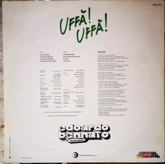 Edoardo Bennato - Uffà! Uffà!