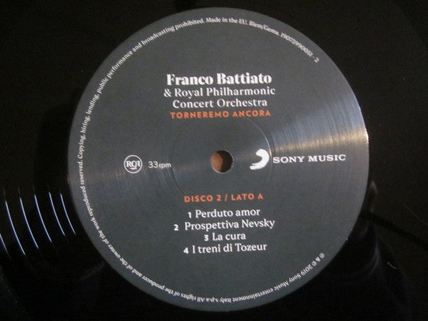 Franco Battiato & Royal Philharmonic Concert Orchestra* ‎– Torneremo Ancora