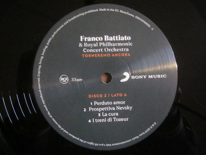 Franco Battiato & Royal Philharmonic Concert Orchestra* ‎– Torneremo Ancora