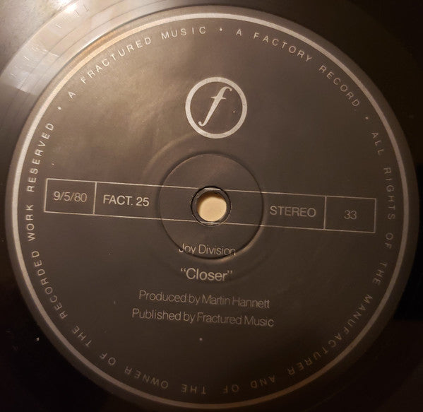 Joy Division - Closer