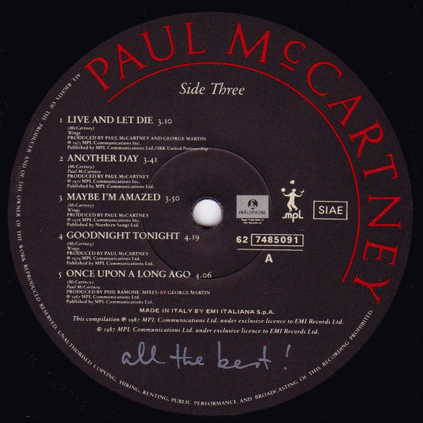 Paul McCartney - All The Best!